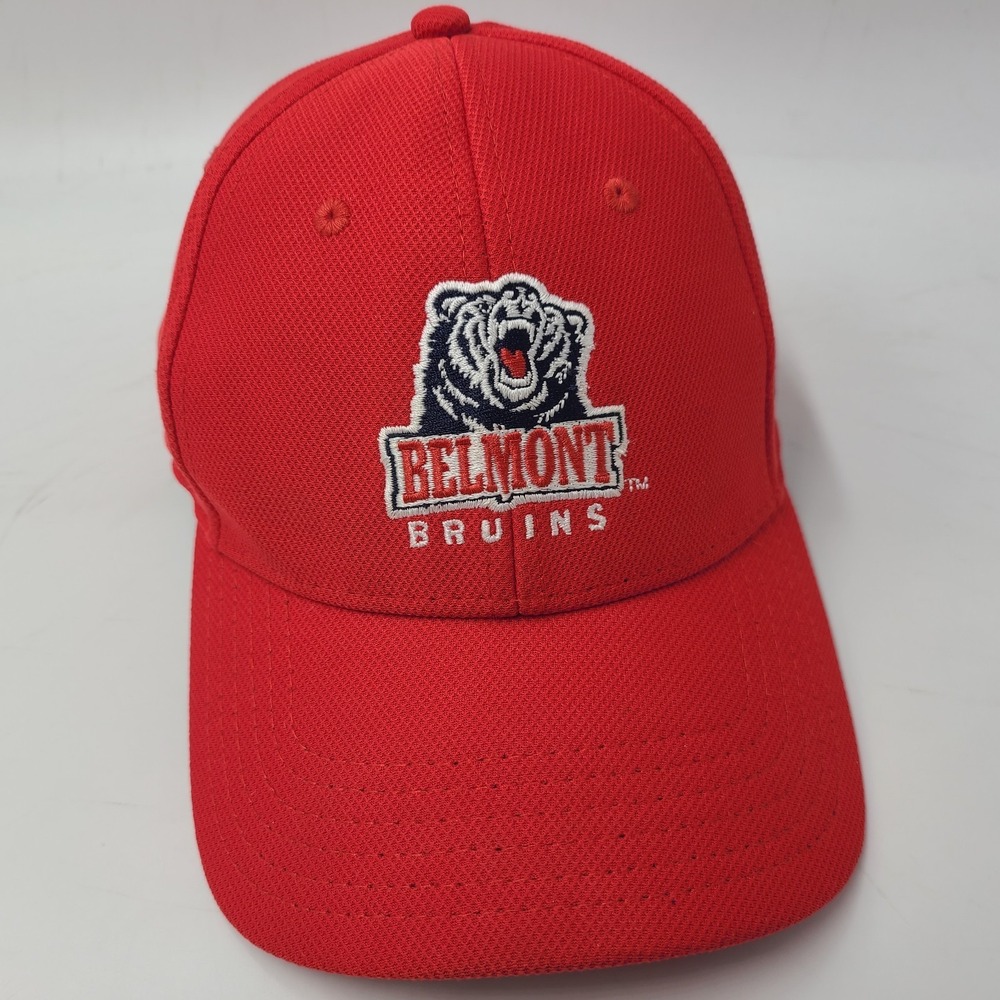 Belmont Bruins Hat Adjustable Under Armour Red Polyester NCAA Men Casual Wear